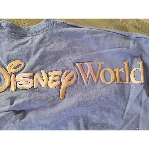 Walt Disney World 50th Anniversary Purple Spirit Jersey Shirt size small #7 - Picture 6 of 6